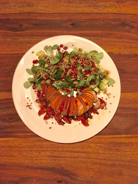 Feldsalat mit Granatäpfeln und Pinienkernen von Montague1 | Chefkoch.de