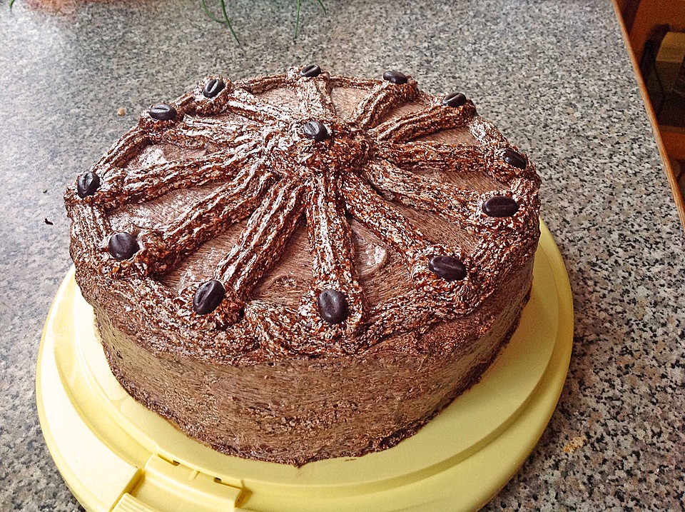 Mokka-Schokoladencreme-Torte von Kleinbeate | Chefkoch.de