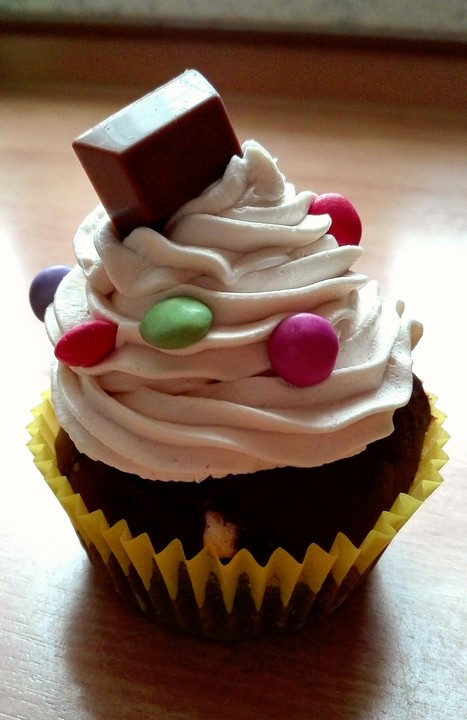 Kinderschokoladen-Cupcakes von Lisa__N | Chefkoch.de