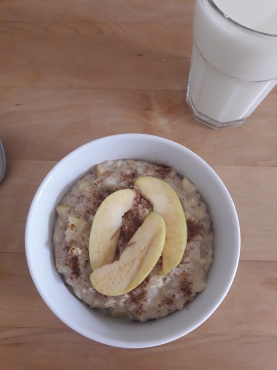 Bananen-Apfel-Zimt-Porridge von Crini_022012 | Chefkoch.de
