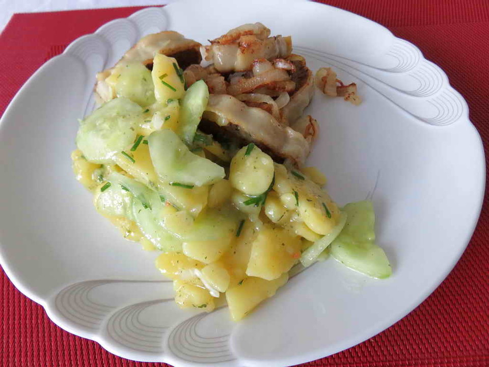 Bayrischer Kartoffelsalat mit Gurke von flotte-lotte | Chefkoch.de