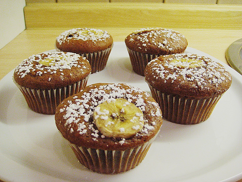 Bananen Nutella Muffins von loslechos | Chefkoch.de