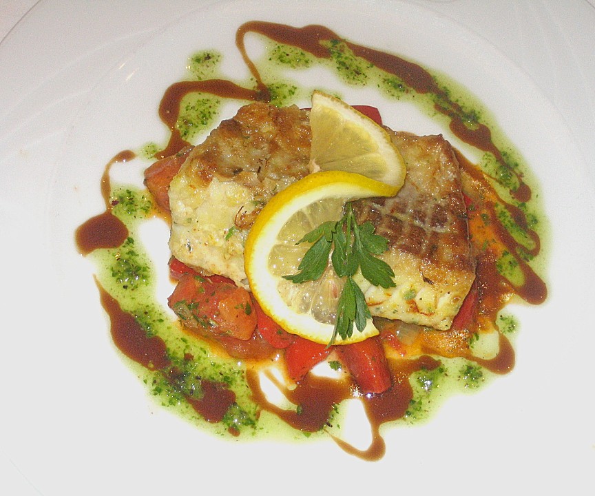 Gebratener Seeteufel