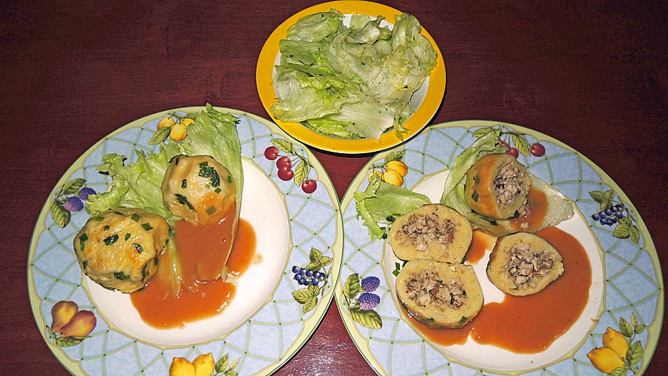 Fleischknödel aus Kartoffelteig von masu | Chefkoch.de