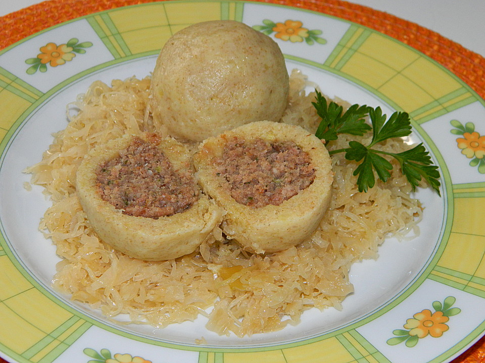 Fleischknödel aus Kartoffelteig von masu | Chefkoch.de