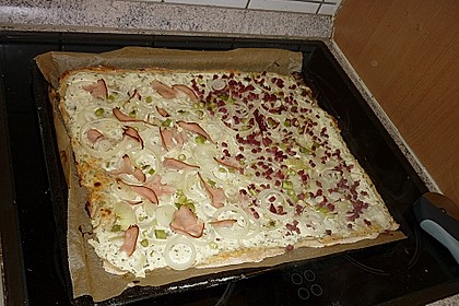 Flammkuchen mit Quark 6