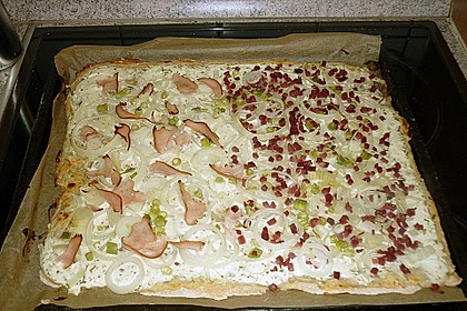 Flammkuchen mit Quark 5