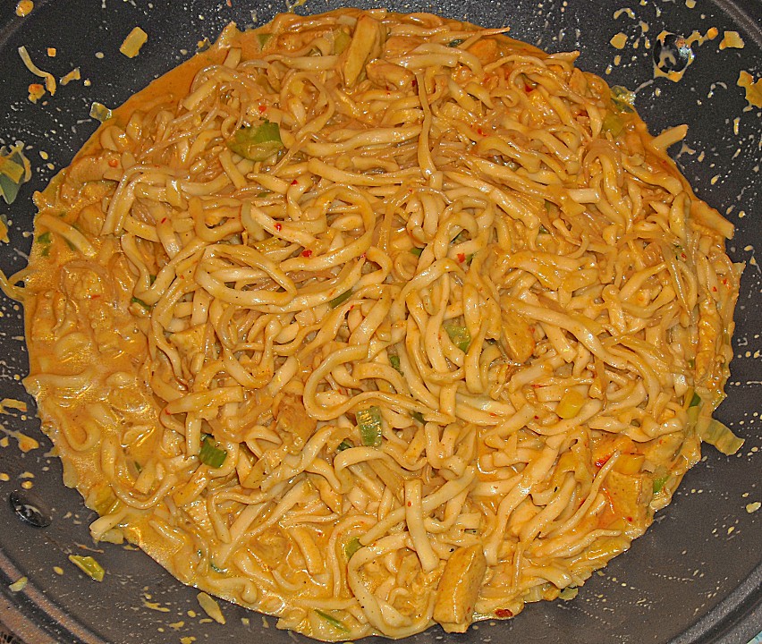 Curry Mie mit Hühnchenbrust von gwyn | Chefkoch.de