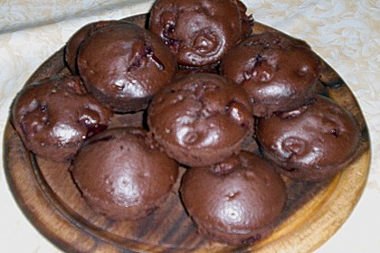 Schoki - Kirsch - Muffins 9