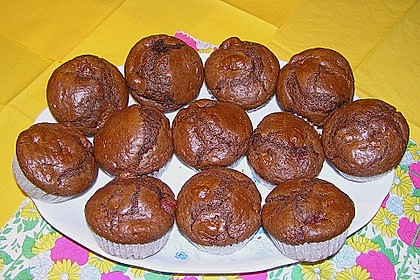 Schoki - Kirsch - Muffins 3