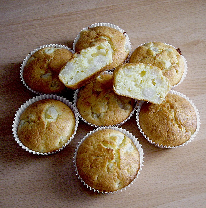 Birnen - Muffins von sabbel007 | Chefkoch.de