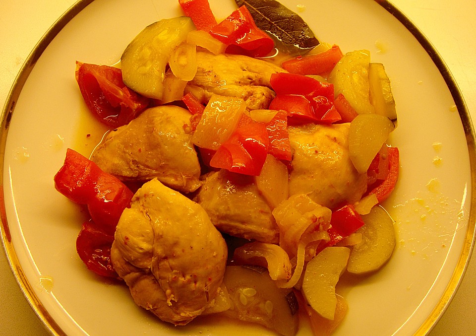 Türkische Huhn-Gemüse-Kasserolle von Pannepot | Chefkoch.de