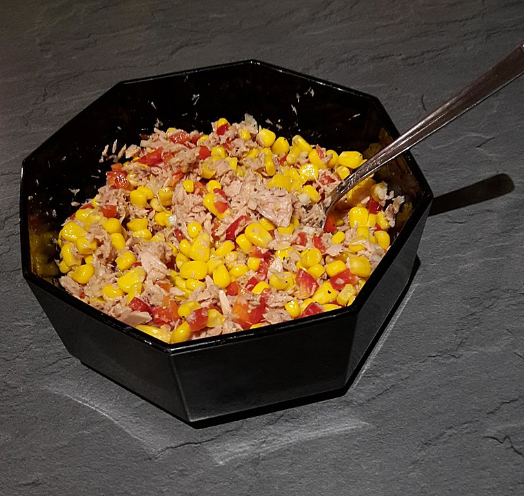 Frischer Mais-Thunfisch-Salat von goenny | Chefkoch.de