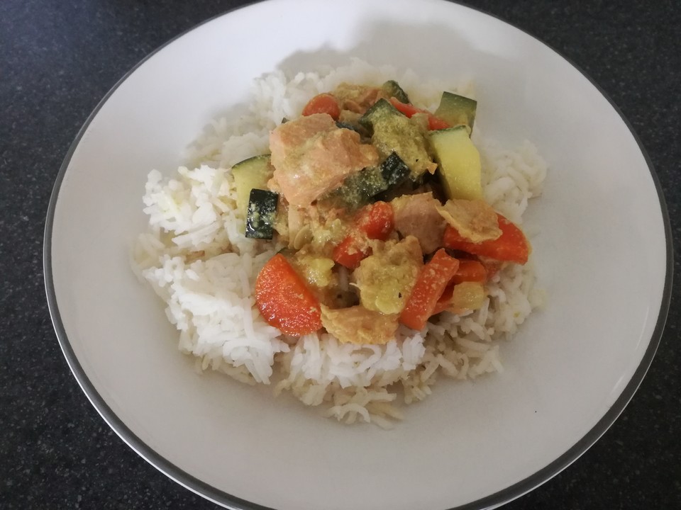 Fisch-Kokos-Curry von woelfchen28 | Chefkoch.de