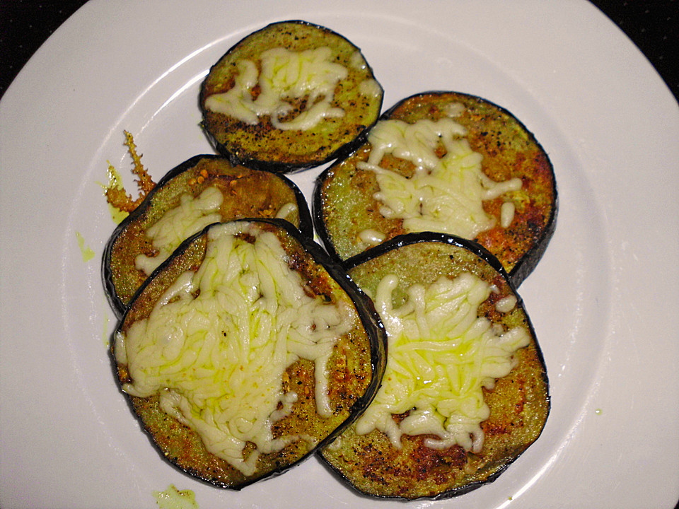 Gebratene Auberginen