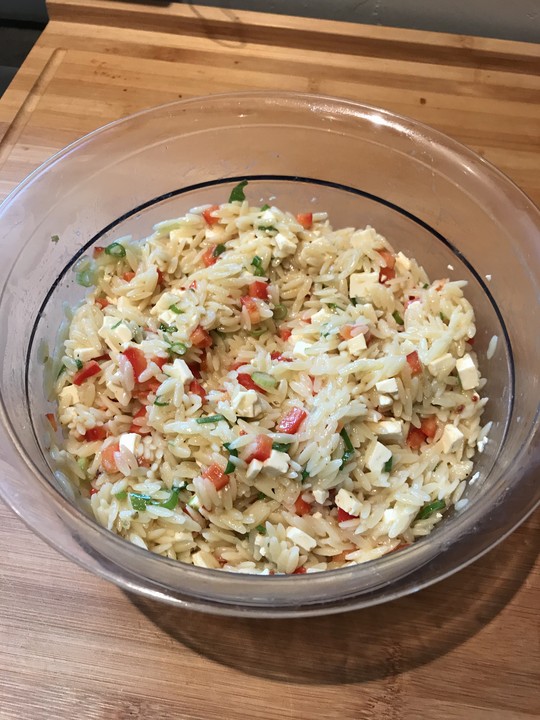 Griechischer Kritharaki-Salat von familykitchen | Chefkoch.de