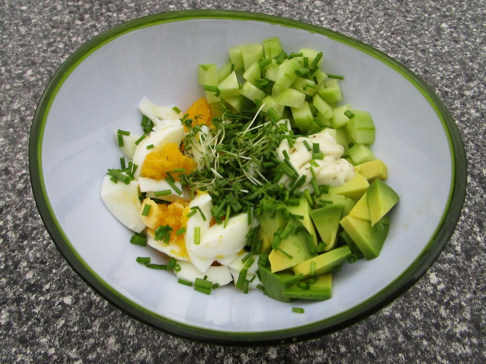Grüner Eiersalat mit Avocado von Wiemy | Chefkoch.de