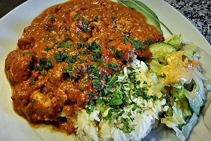 Indisches Butter Chicken aus dem Ofen 17
