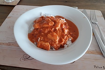 Indisches Butter Chicken aus dem Ofen 13
