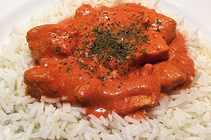 Indisches Butter Chicken aus dem Ofen 9