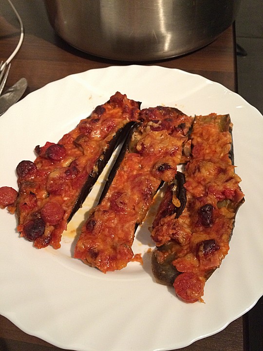Low Carb Pizza-Auberginen von dorette1com | Chefkoch.de