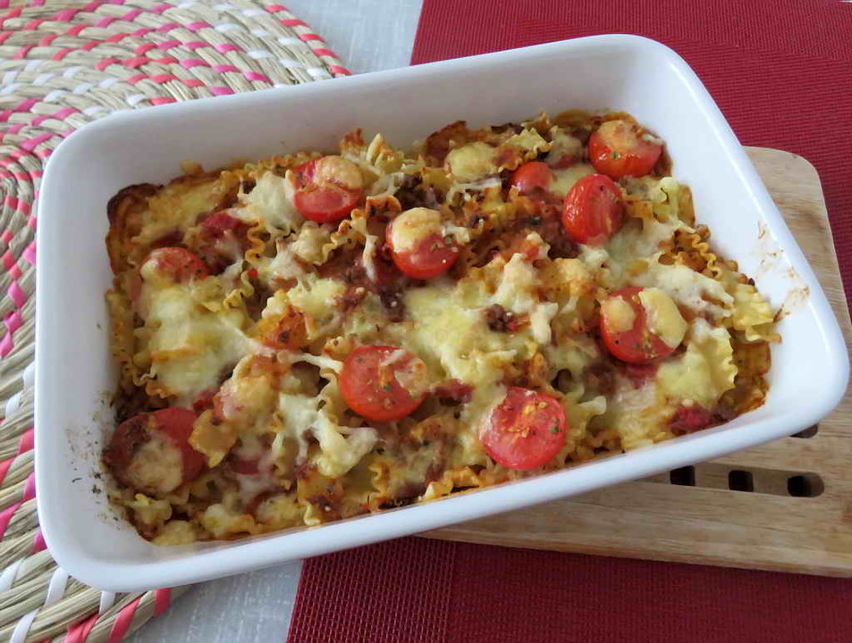 Nudelauflauf Bolognese von Sixtron | Chefkoch.de