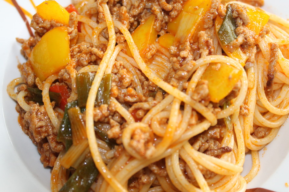 Hackfleisch-Paprika-Pfanne von LiliBee82 | Chefkoch.de