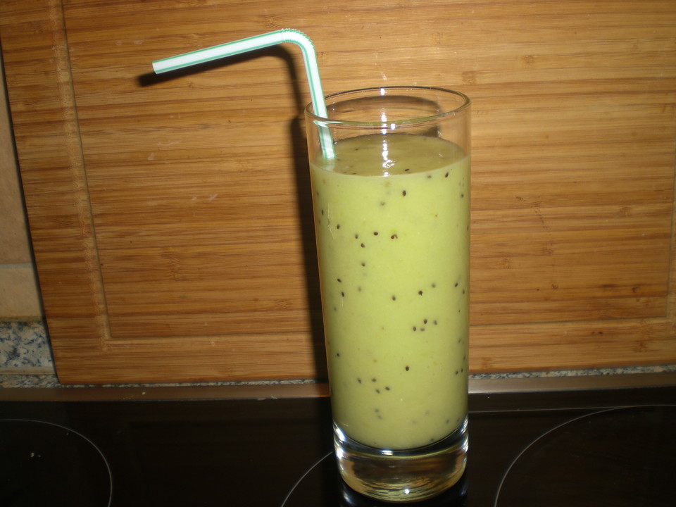 Avocado Kiwi Apfel Smoothie von patty89 Chefkoch.de