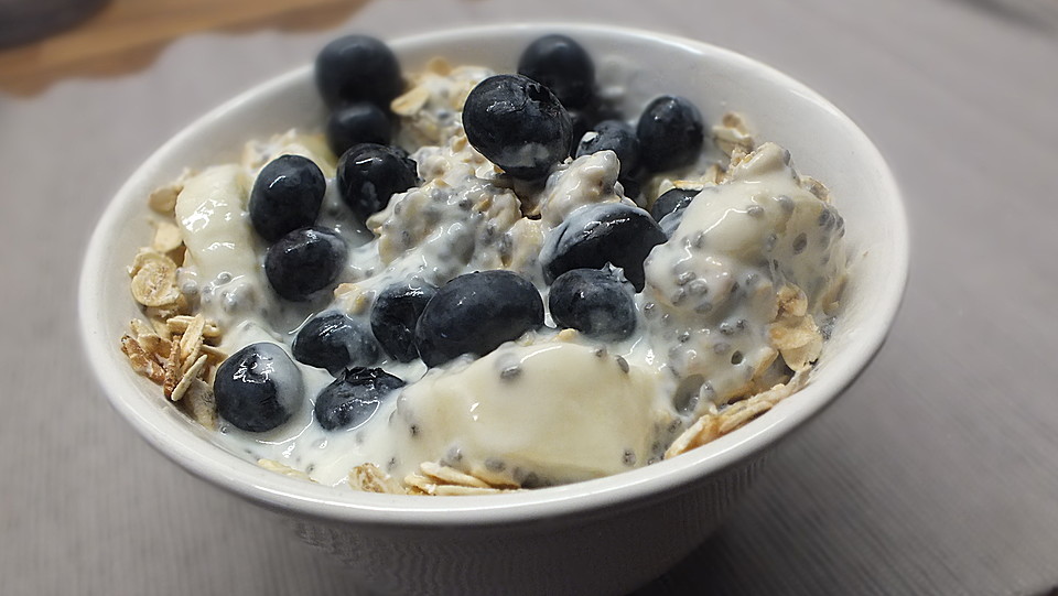 Haferflocken mit Joghurt und Obst von Carlex | Chefkoch.de