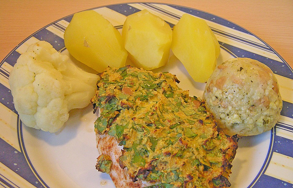 Hähnchenbrust mit Bärlauch - Senfkruste von Berenike | Chefkoch.de