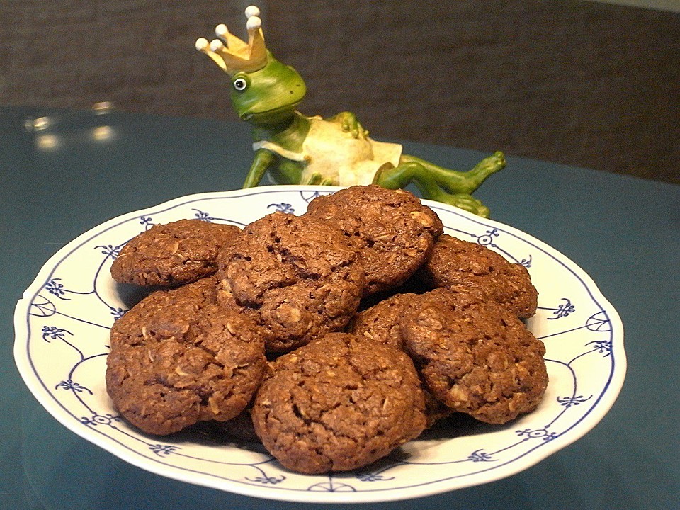 Urmelis Schoko-Nougat-Cookies mit einem Hauch Kokos von urmeli75 ...