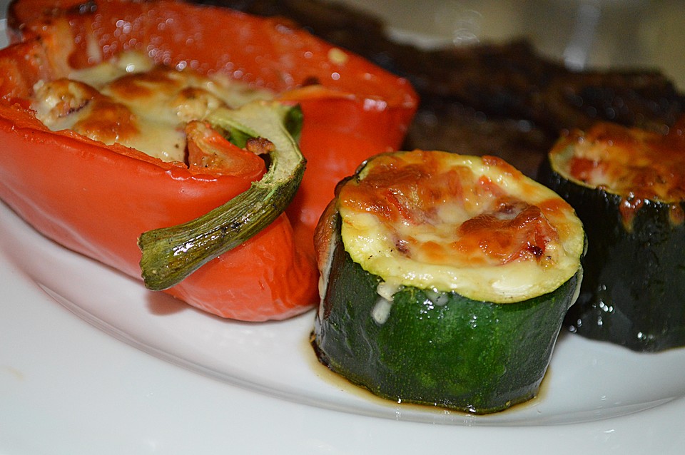gefüllte zucchini weber grill recipe