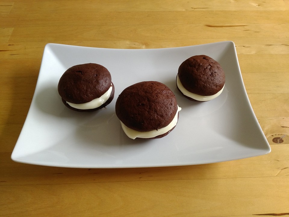 Whoopie Pies mit Frischkäse Frosting von Chefkoch-Video | Chefkoch.de