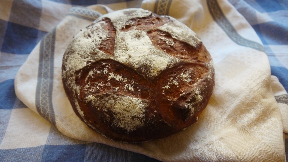 Roggen-Dinkel-Brot mit Sauerteig und Buttermilch von gummy1874 ...