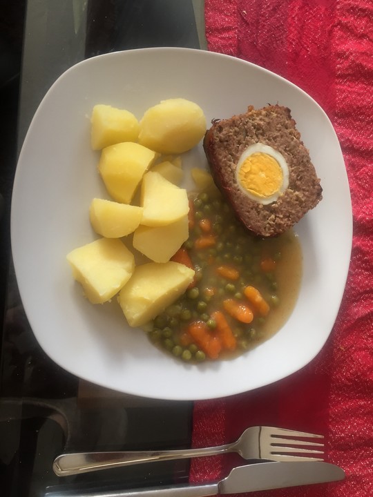 Gefüllter Hackbraten im Speckmantel von Dimple61 | Chefkoch.de