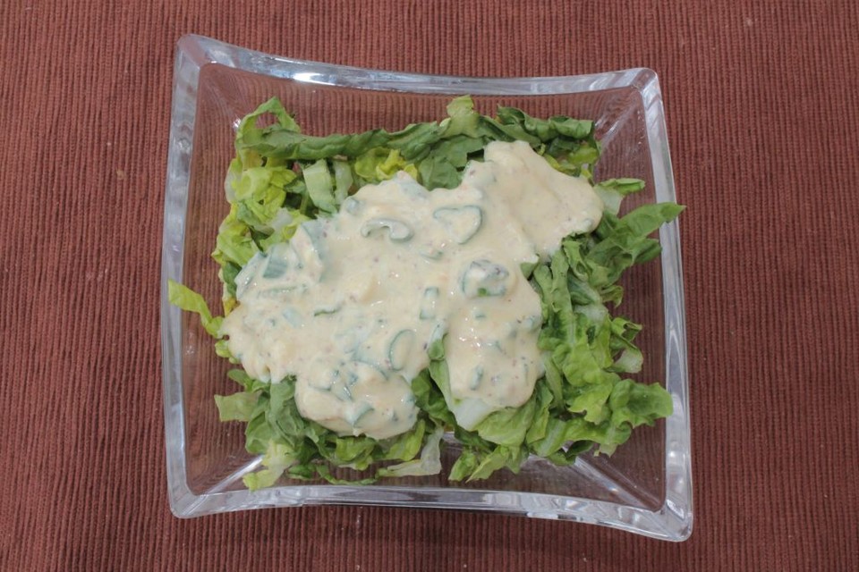 Cremige Salatsauce für Blattsalate von DolceVita4456 | Chefkoch.de