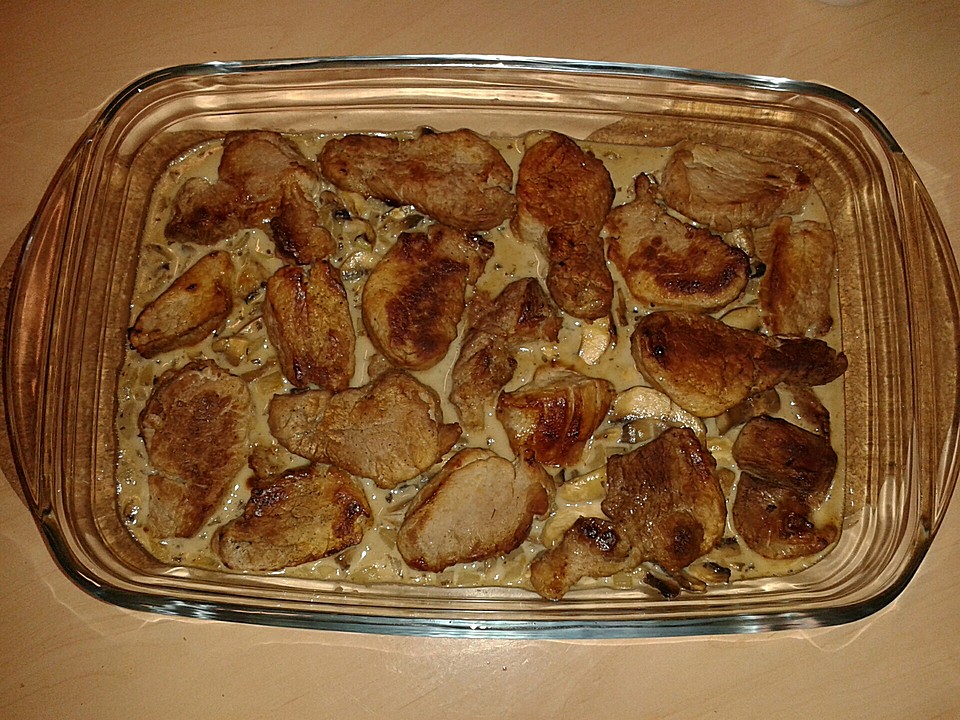 Schweinefilets mit Knoblauch-Balsamico-Champignons von cosmolila ...