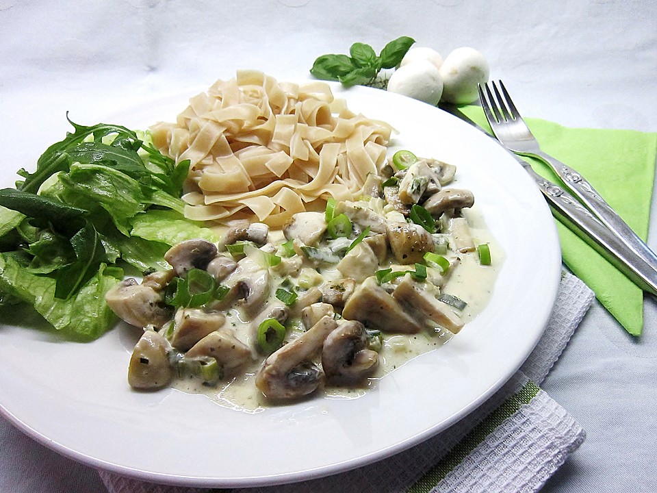 Nudeln mit Champignons von ChPhTh | Chefkoch.de