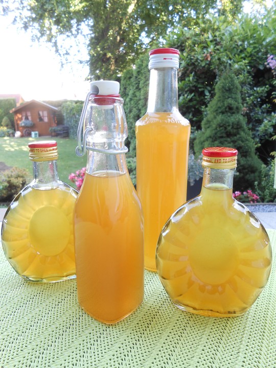 Orangenlikör mit Tonkabohne, Vanille, Sternanis, Gewürznelken und Zimt ...