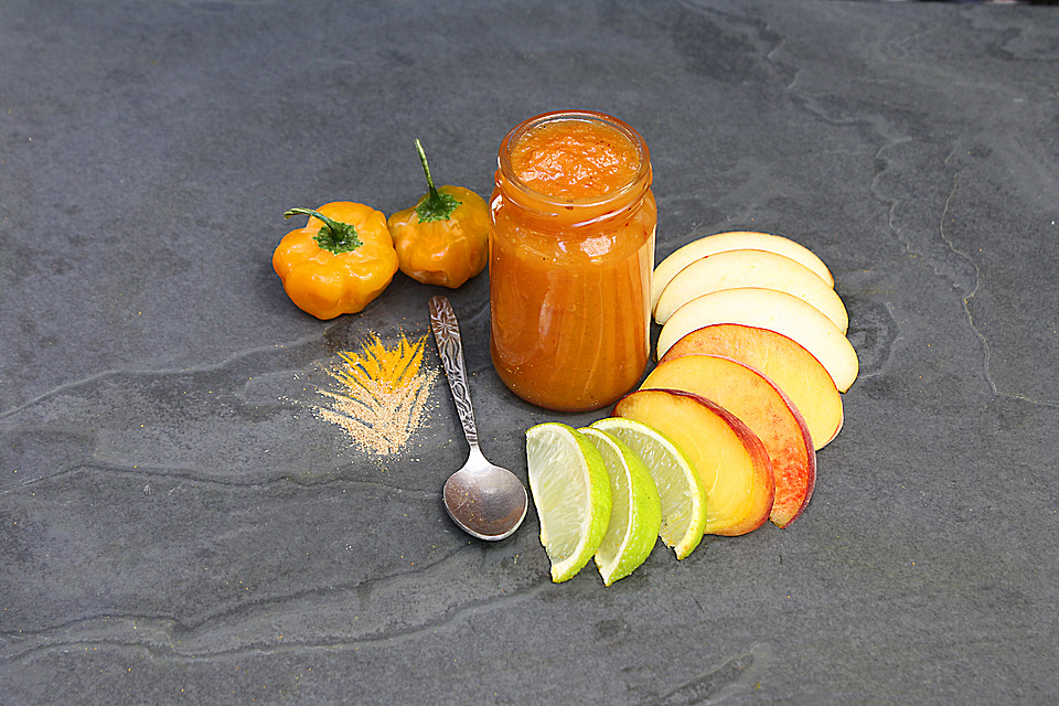 Apfel-Pfirsich Chutney von TobysTwistoffs | Chefkoch.de