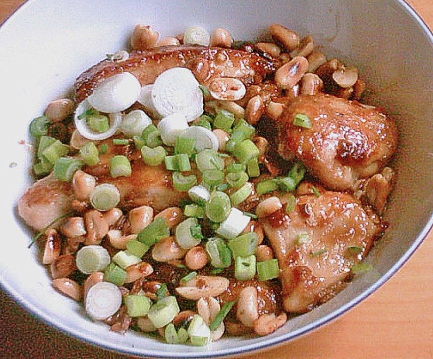 Huhn mit Erdnüssen von meihong | Chefkoch.de