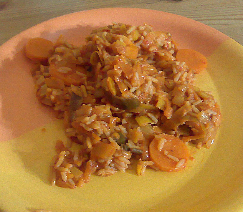Karotten-Lauch-Reis, türkisch von minnimooh | Chefkoch.de