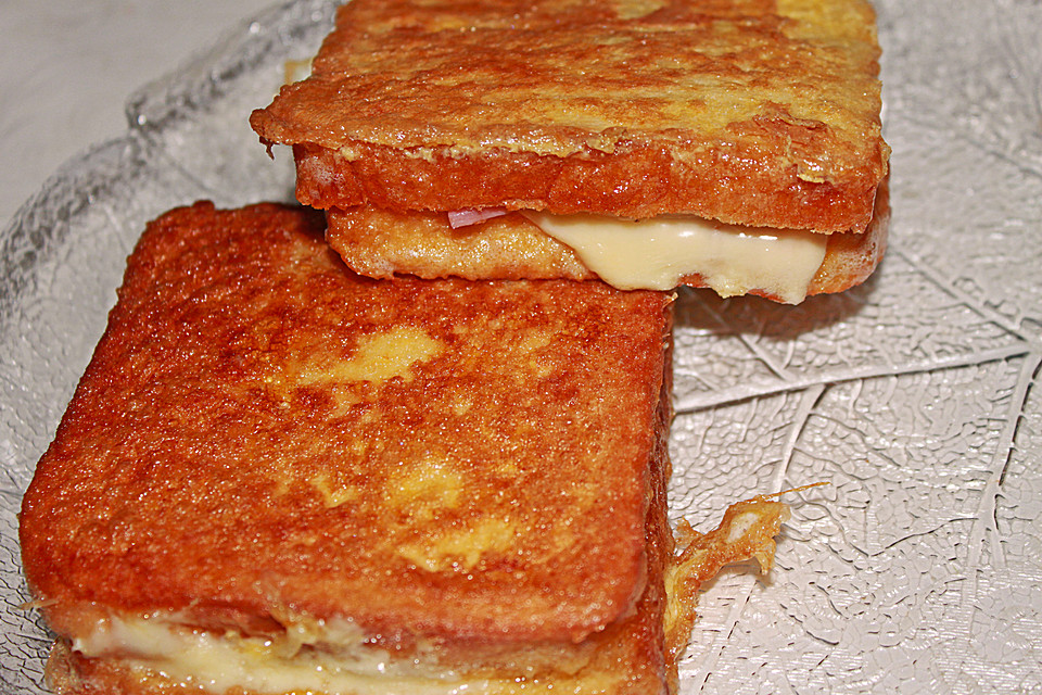 Schinken - Käse - Toast aus der Pfanne von Draconia | Chefkoch.de