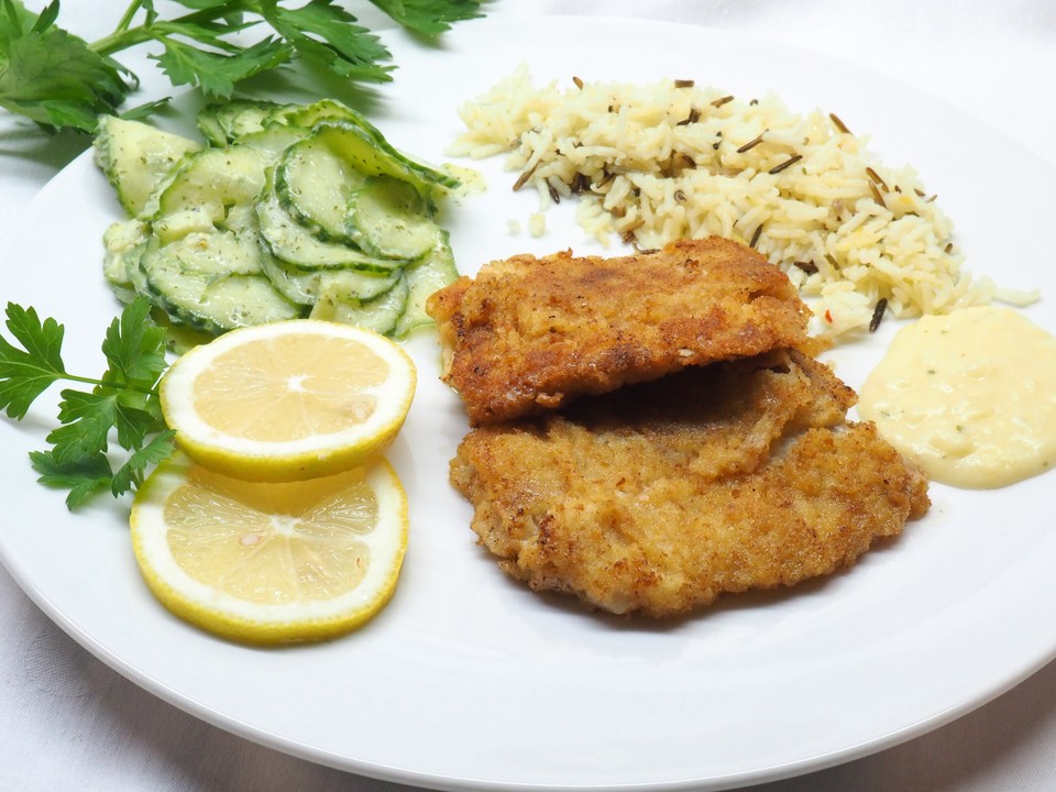 Paniertes Seelachsfilet mit Meerrettich von patty89 | Chefkoch.de