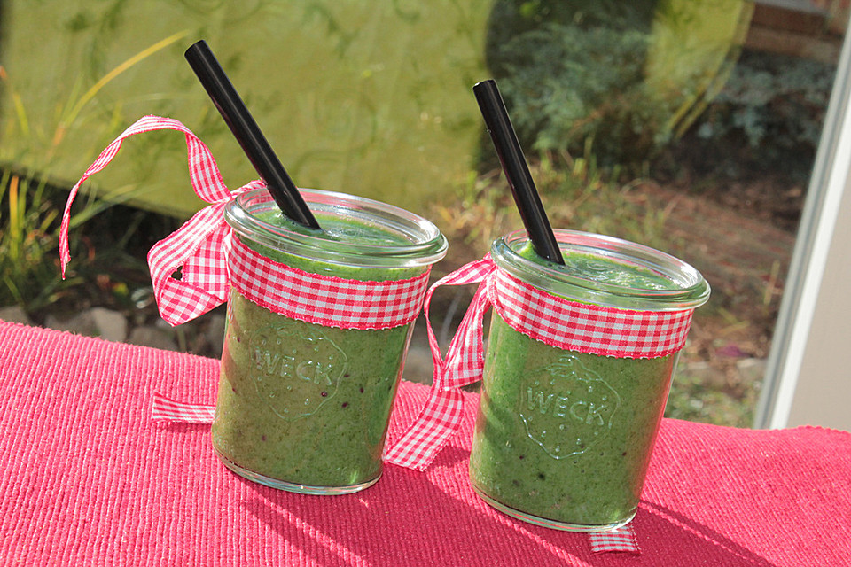 Spinat-Bananen-Kiwi-Smoothie von patty89 | Chefkoch.de