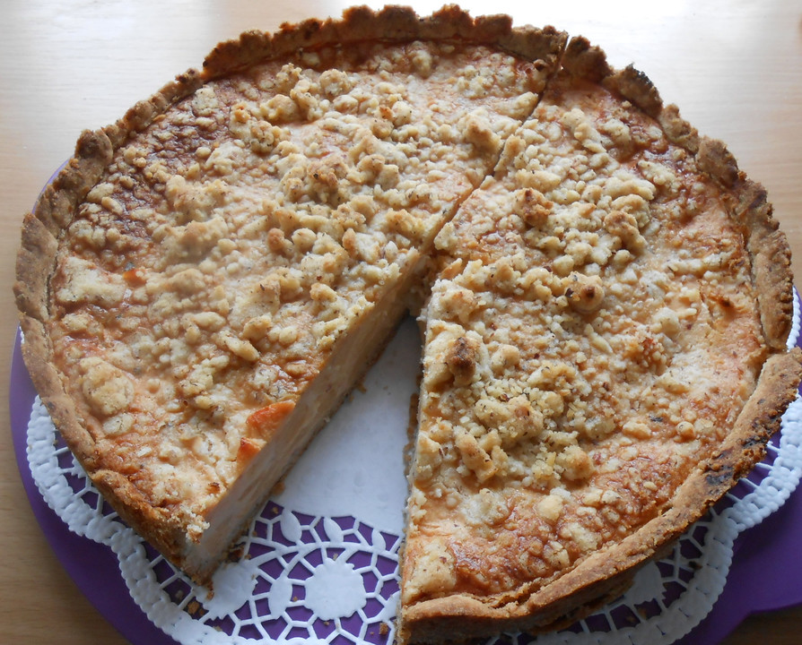 Quittenkuchen mit Quarkfüllung und Streuseln von ri-ra-ronja911 ...