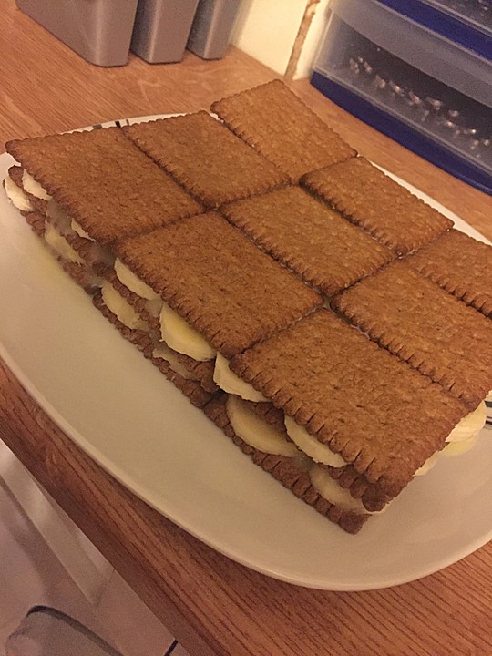 Schnelles Bananen-Butterkeks-Dessert von ingrid06 | Chefkoch.de
