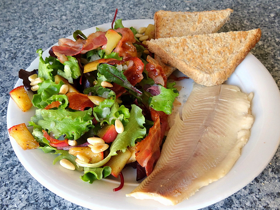 Salatvariation mit geräucherter Forelle von wilde_biene | Chefkoch.de