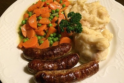 Erbsen-Möhren-Butter-Gemüse