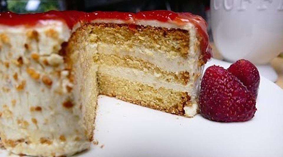 Vanillecreme-Torte von Nicoles_Zuckerwerk | Chefkoch.de